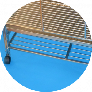 bottom storage shelf option