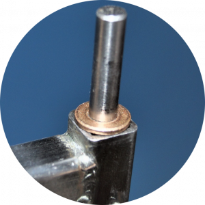 bronze door hinge